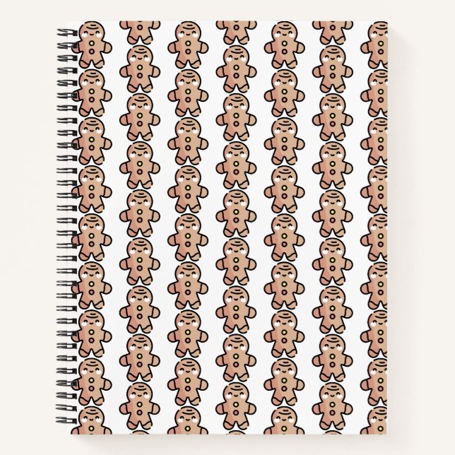 gingerbread man notebook (Front)