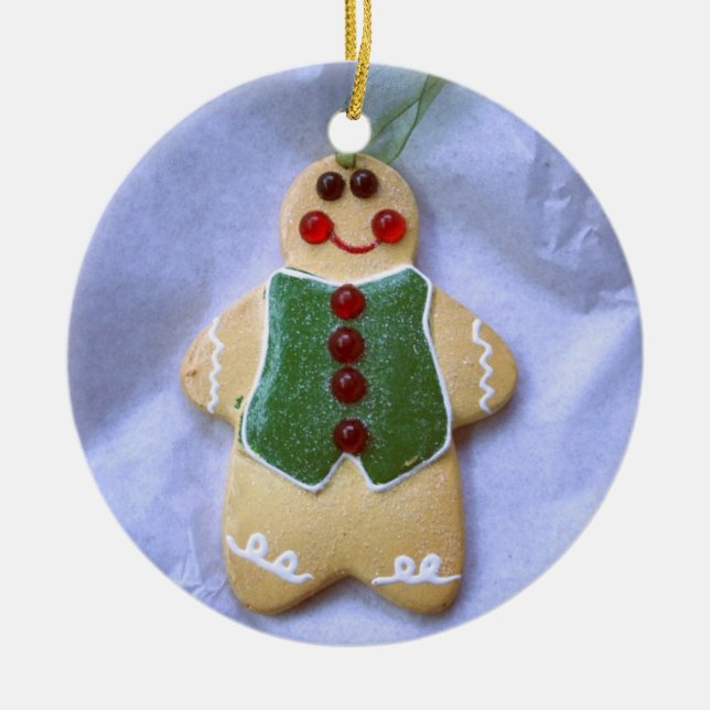 Gingerbread Man Ornament (Front)