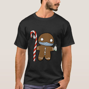 Gingerbread Man Social Distancing Pandemic T-Shirt