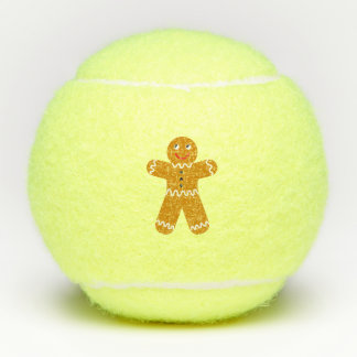 Gingerbread Man Tennis Balls