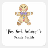Gingerbread man - This book belongs to