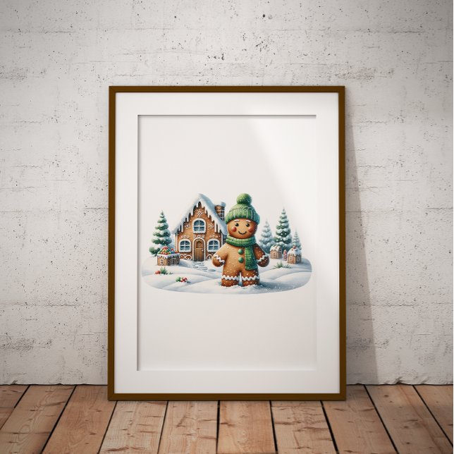 Gingerbread Man Winter Adventure Poster (Creator Uploaded)