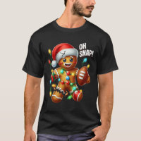 Gingerbread Man Xmas Oh Snap Gingerbreadman Christ