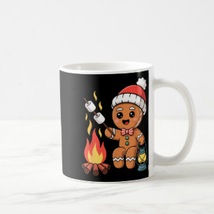 Gingerbread Marshmallow Roaster Camng Christmas Coffee Mug