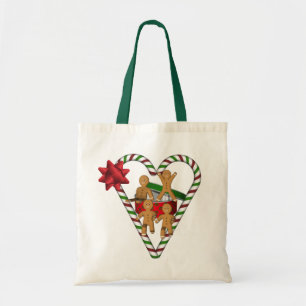 Gingerbread Men Christmas Holiday Tote Bag