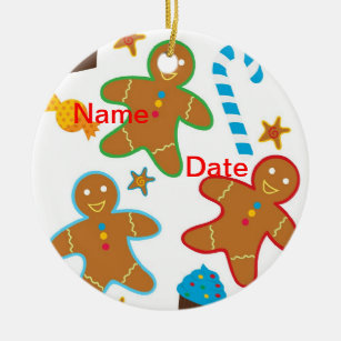 Gingerbread Men Christmas Ornament