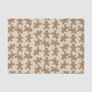 Gingerbread Men Christmas  Tissue Paper