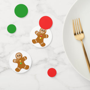 Gingerbread Men Confetti