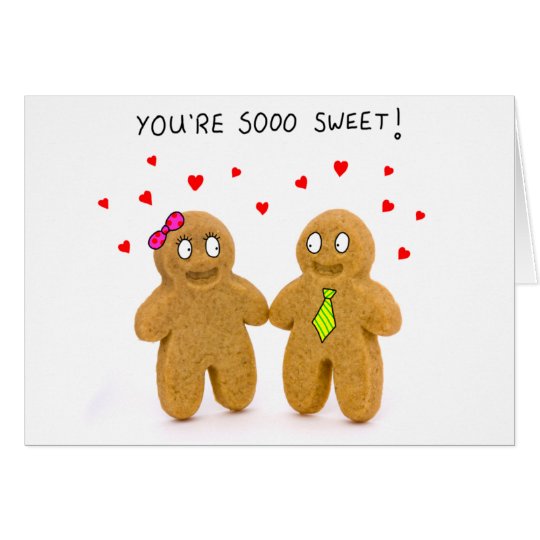 gingerbread men valentines card