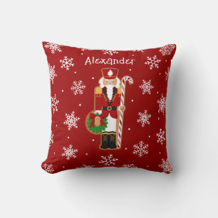 Gingerbread Nutcracker Soldier Cushion