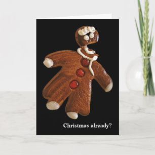 Gingerbread Oops Card