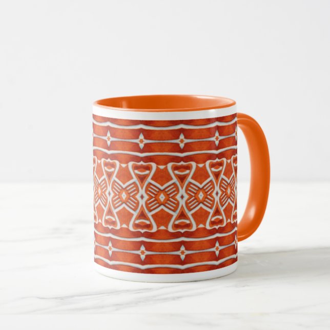 GINGERBREAD Orange Combo Mug (Front Right)