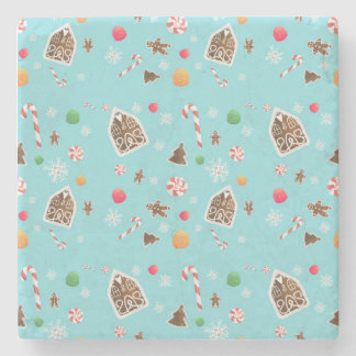 Gingerbread Ornament Stone Coaster