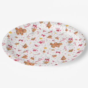 Gingerbread Paper Plate
