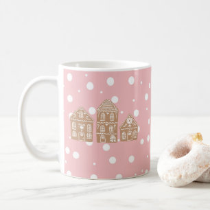 Gingerbread Pink Painting Mug