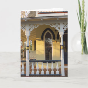 Gingerbread Porch Glow - Martha's Vineyard Card