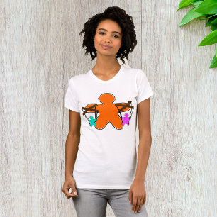 Gingerbread Puppet Master Controlling Characters T-Shirt