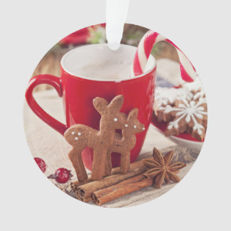Gingerbread Reindeer Cookies Ornament
