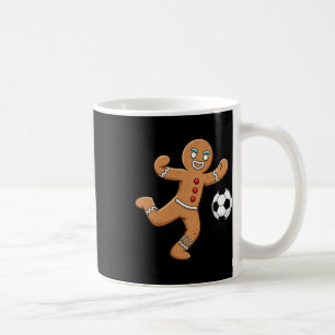 Gingerbread Soccer Player Funny Christmas Women Me Coffee Mug