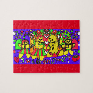 Gingerbread Sweet home Jigsaw Puzzle