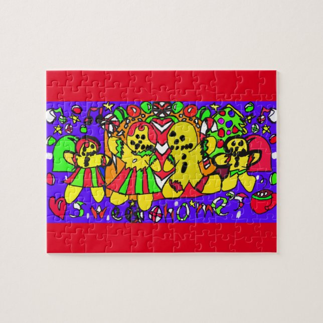 Gingerbread Sweet home Jigsaw Puzzle (Horizontal)