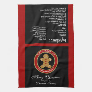 Gingerbread Tea Towel