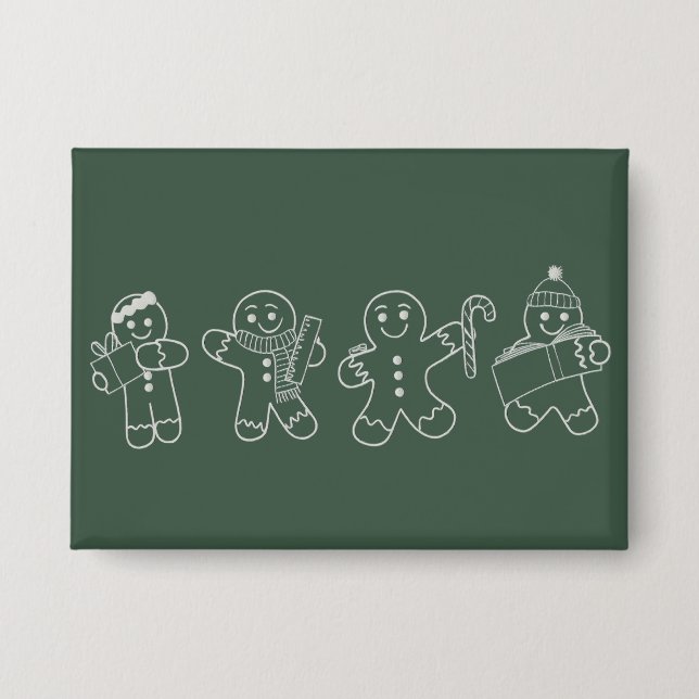 Gingerbread Teacher Christmas Holiday Teacher Xmas (Front)