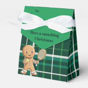 Gingerbread Tennis Grand Slam 🎾🎄custom text Favour Box