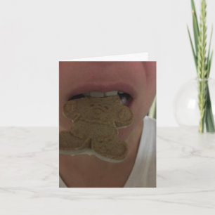 gingerbread thank you note