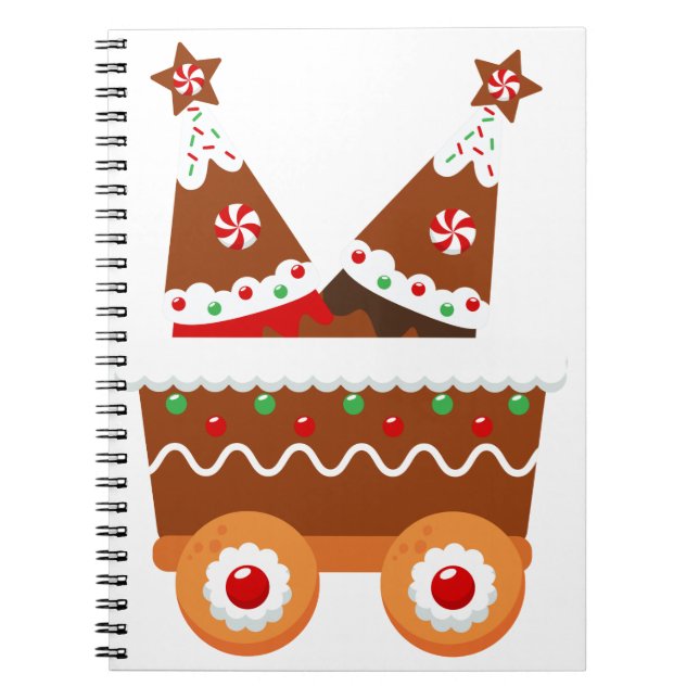 Gingerbread Train Notebook (Front)