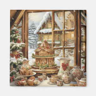 Gingerbread Treats Window #1 Magnet