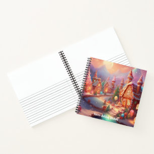 Gingerbread Village Notebook