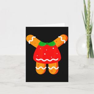 Gingerbread Women Girls Body Costume Halloween Or  Card