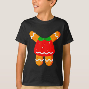 Gingerbread Women Girls Body Costume Halloween Or  T-Shirt