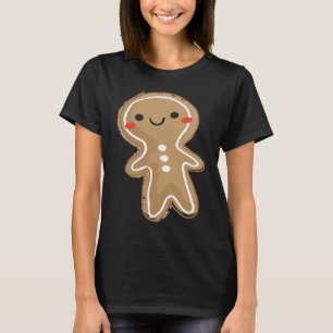 Gingerbread women men kids navidad festividad T-Shirt