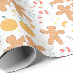 Gingerbread Wrapping Paper