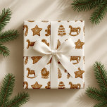 Gingerbread  wrapping paper<br><div class="desc">Gingerbread wrapping paper.</div>