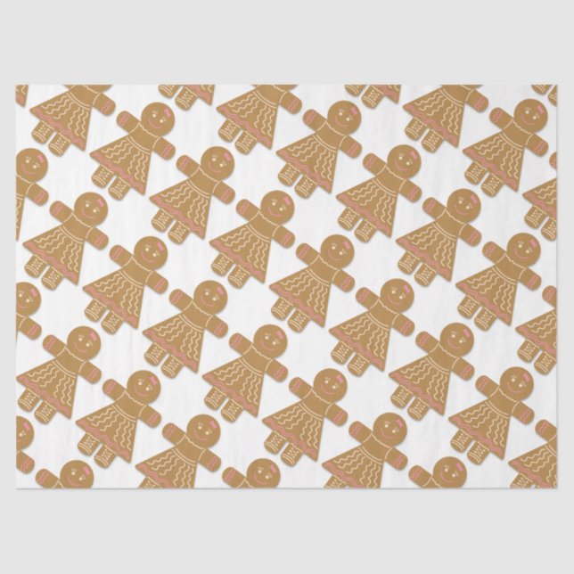 Gingerbreads Tissue Paper (Front)