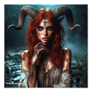 Gingerhead demones photo print