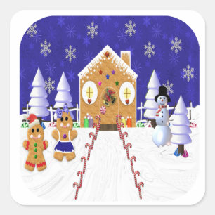 Gingerman Sticker Set