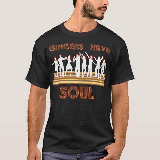 Gingers have Souls Train T-Shirt (Front)