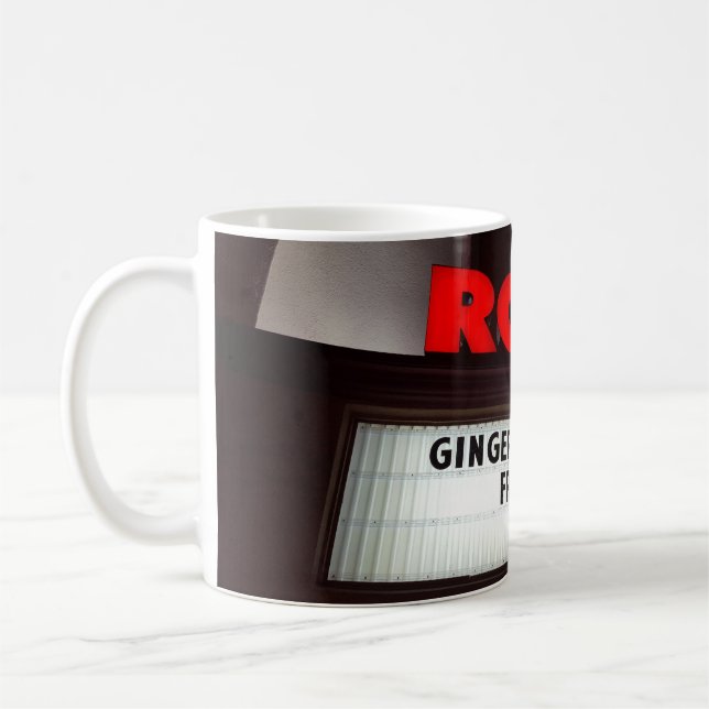 Gingers On A Marquee Mug (Left)