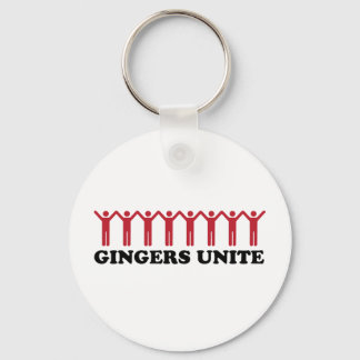 Gingers Unite Key Ring