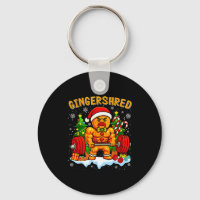 Gingershred Funny Gingerbread Man Gym Bodybuilding