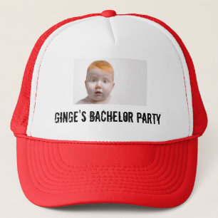 Ginge's Bachelor Party Trucker Hat