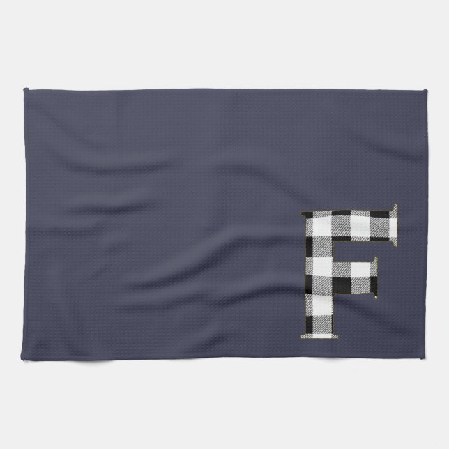 Gingham Check F Tea Towel (Horizontal)