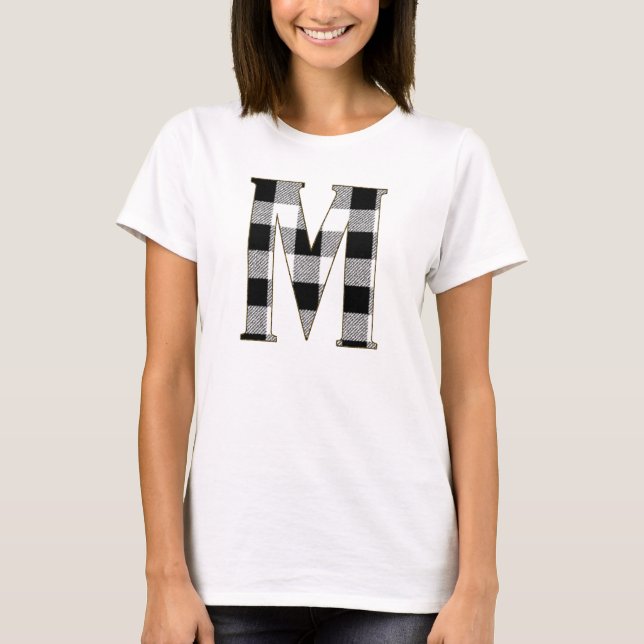 Gingham Check M T-Shirt (Front)