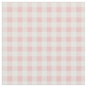 Gingham Check Print Fabric