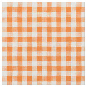 Gingham Check Print Fabric