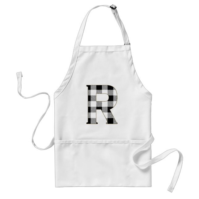 Gingham Check R Standard Apron (Front)